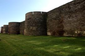 Vista parcial da Muralla de Lugo